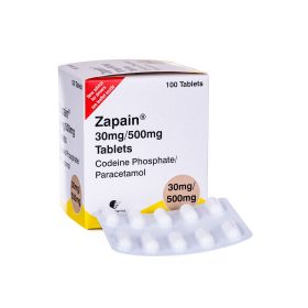 Buy Zapain 30mg/500mg Tabletės
